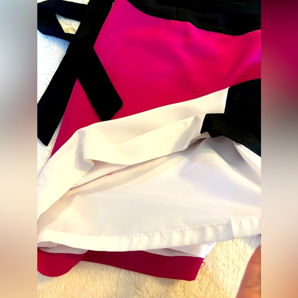 Fun pop of color fully-lined dress by Worthington - Picture 9 of 12